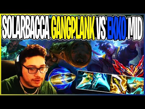 SOLARBACCA Gangplank VS Ekko Grandmaster