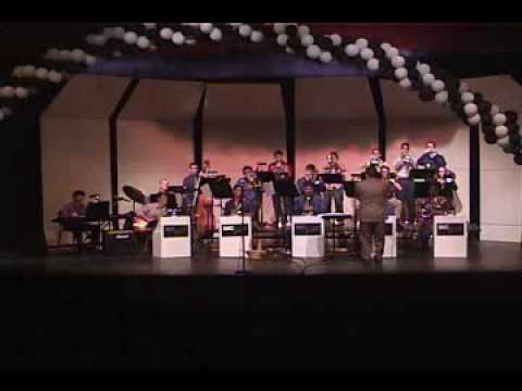 Trumpet player faints on cue.