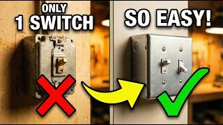 How to Install a Second Light Switch in a Single Switch Location