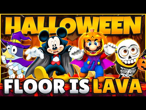🎃 Halloween Freeze Dance 🎃 Floor is Lava 🎃 Brain Break 🎃 Just Dance