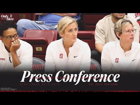 Stanford Women’s Basketball: Postgame Press Conference | Cal Poly (11/9/25)