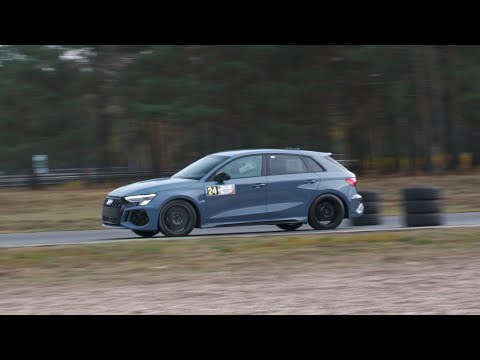 Jan Porawski, Audi RS3 - Kryterium SuperOES Tor Poznań - 6 runda - 16.11.2024