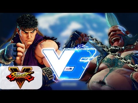 Damdai (Ryu) Vs F3alucarD (Birdie) Street Fighter 5/V Gameplay