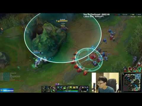 League Of Legends S7 — Doublelift as Twitch Thresh vs Vayne Miss Fortune Ranked Gameplay