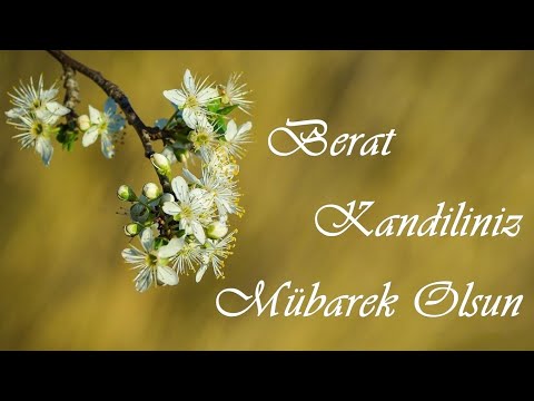 İlahili Berat Kandili mesajları 🌹 en güzel ilahiler ❤️