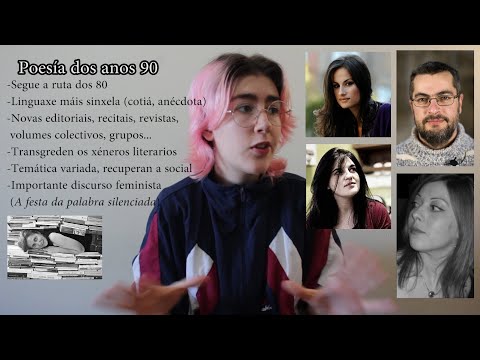 Vídeo: Poesía galega de finais do século XX e inicios do XXI