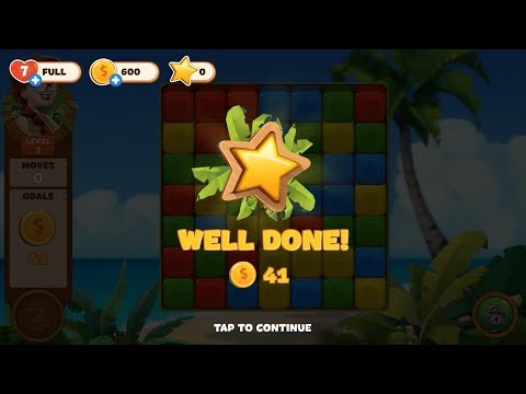 Lost Island Blast Adventure Level 1 HD 1080p