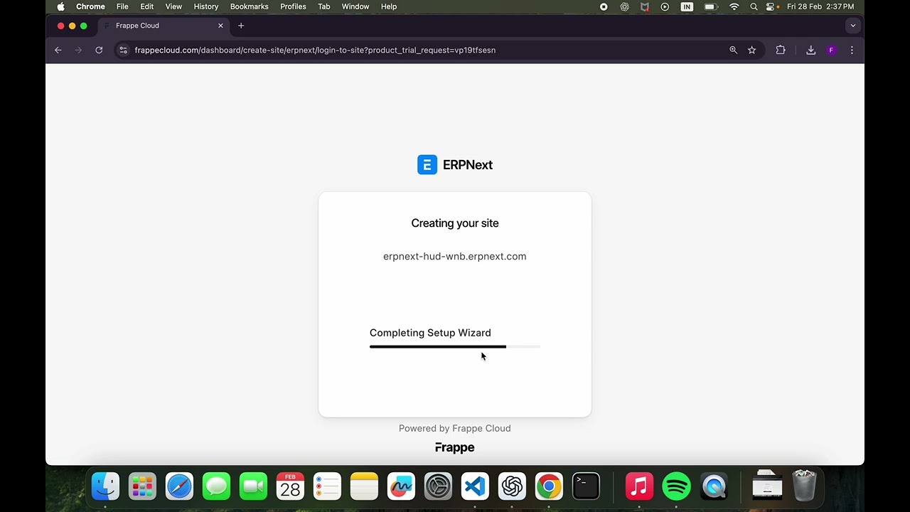 Frappe Cloud Trail Version | ERPNext Installation