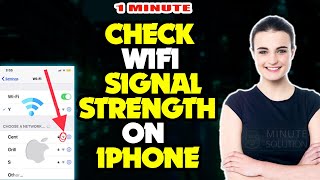 How to check wifi signal strength on iphone 2024 [ Easy Solution ]