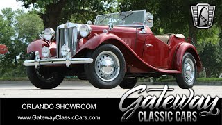 Video Thumbnail for 1952 MG MG-TD