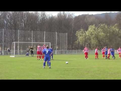 Jiskra Modrá - SK Mondi Štětí 4.4.10. sestřih.
