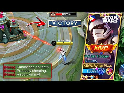 THIS NEW BUFFED KIMMY IS BROKEN!!😱 (EASY WIN!🔥) | KIMMY TOP 1 GLOBAL | MLBB