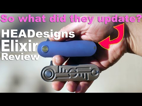 So what did HEADesigns update? The new Elixir vs the old Poison Knife comparison Review