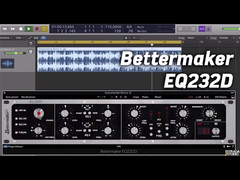 Bettermaker EQ232D - wirtualny Pultec na sterydach