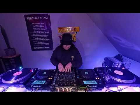 Tekno / Hardcore Vinyl Mix - Schizotek