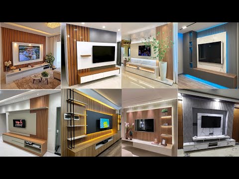 50 trendy Living Room TV wall Designs Ideas 2025 TV cabinet Designs / Wall Interior design ideas p3