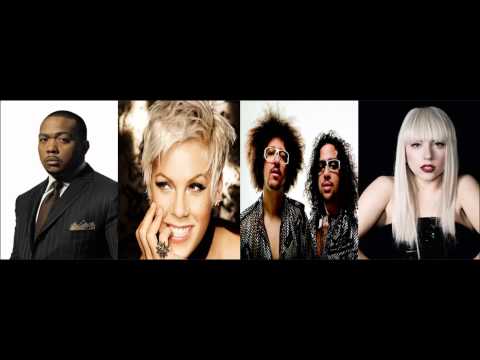 Timbaland vs Pink vs LMFAO vs Lady Gaga Mashup