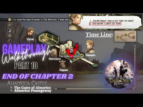 Tactics Ogre Reborn End of Chapter 2 Gates of Almorica Castle Gameplay Walkthrough Part 10