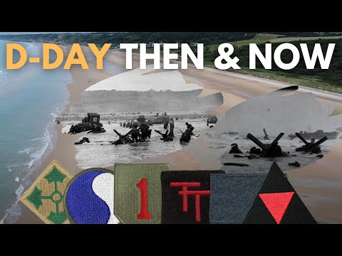 D-Day Then and Now - Real Footage