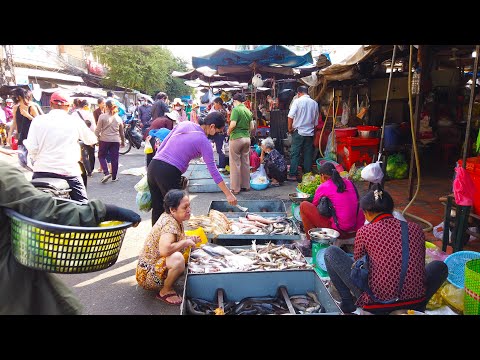 Street Food Tour - Kandal Market On 29-01-20 - Market Food In Phnom Penh City