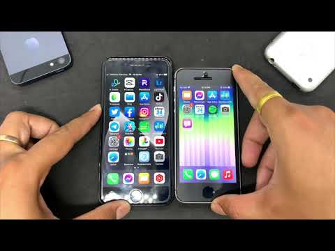 iOS 15.5 beta 1 on iPhone SE vs iPhone 7 🫡