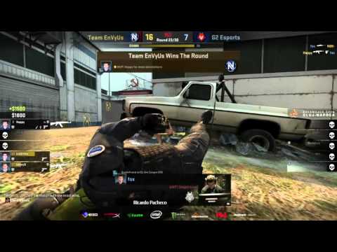 Winning moment of EnVyUs vs G2