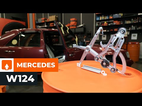 Wie MERCEDES W124 Fensterheber wechseln [AUTODOC TUTORIAL]