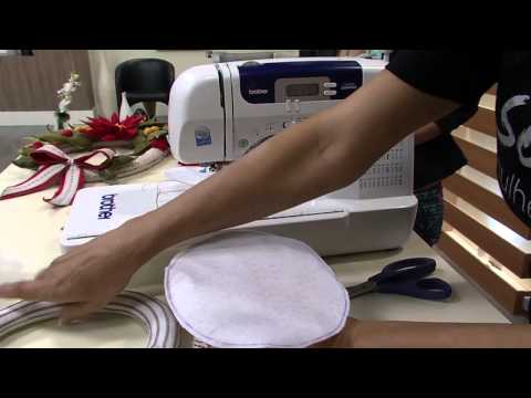 23/09/2013  Mulher.com  -  Guirlanda de natal em feltro (montagem)- Cissa Mesquita