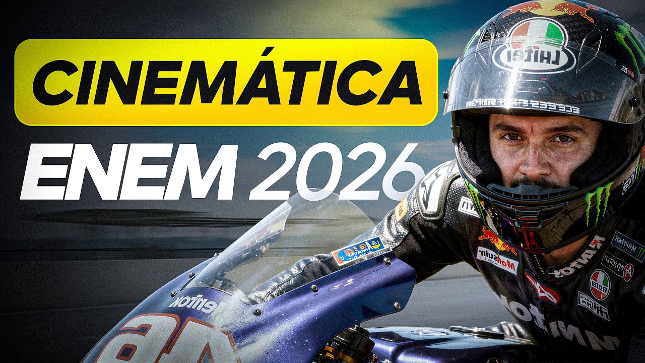 AULA de CINEMÁTICA para o ENEM (FÍSICA)