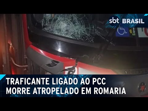 Romeiro que morreu atropelado era integrante do PCC | SBT Brasil (09/10/24)