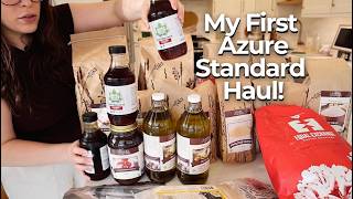 My First Azure Standard Haul | Bulk Grains, Produce & Pantry Staples