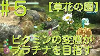 【ピクミン3】 ピクミンの変態がミッションでプラチナを狙うpart5・ステージ”草花の園”スコア6090【ライジング】