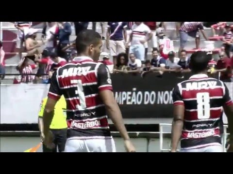 Melhores momentos Santa Cruz 4x1 Vitória HD - 15/05/2016