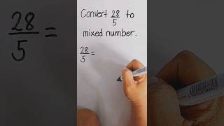 Convert Improper fraction to Mixed number