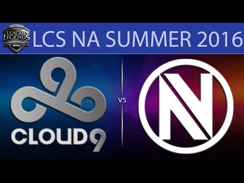[LoL Highlights] C9 vs nV Game 2 | LCS NA Summer 2016 (25.06.2016) - Cloud9 vs Team EnVyUs