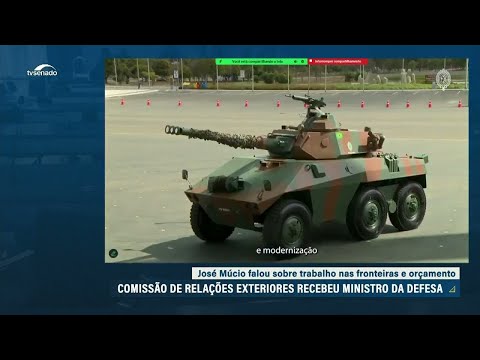 Na CRE, Múcio fala sobre atuação do Ministério da Defesa e orçamento