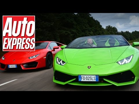 Huracan vs Huracan: Lamborghini’s LP610-4 Spyder and LP580-2 Coupe go head-to-head!