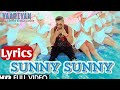 Aaj Blue Hai Paani Lyrics Himansh Kohli Rakul Preet