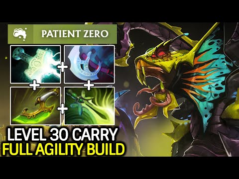 Venomancer Carry Lvl 30 Right Click – Full Agility Build Dota 2
