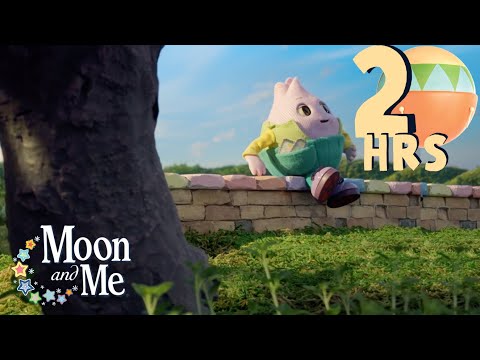 HUMPTY DUMPTY sat on the wall 🧅 MOON and ME 🌙 2 HOURS of Relaxing Bedtime Stories for Kids