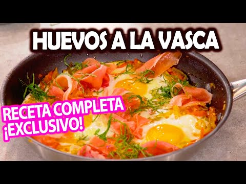 #LaRecetaDeChristophe: "Huevos a la vasca con jamón crudo y albahaca" ¡Un platazo!