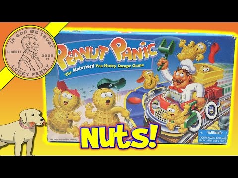 Peanut Panic The Pea-Nutty Escape Family Board Game - Parker Brothers 