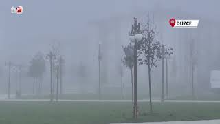 Düzce’de Sis Etkili Oldu
