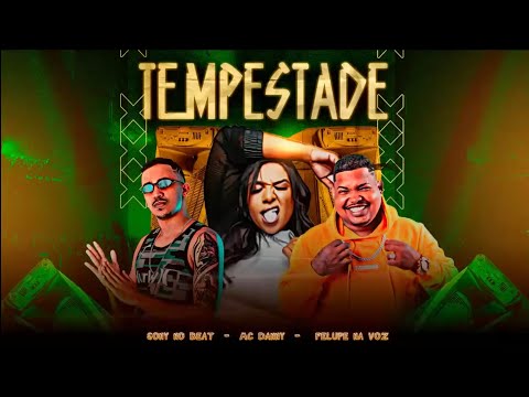 PARECIA TEMPESTADE TANTO RAIO QUE BROTOU - MC DANNY, FELUPE NA VOZ SONY NO BEAT