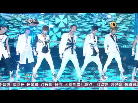 120921 Musicbank! 100% - We, 100% + 나쁜놈