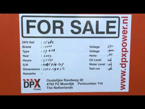 DPX Power: Iveco 8035E - 37 kVA - DPX-10462