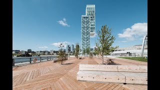 Grand Quay & the Port of Montreal Tower