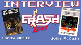 Interview with Sandy White and John F. Cain at the FANTASTIC Crash Live 2024.