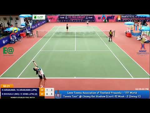 Rutuja Bhosale - ITF $25K 2022 Chiang Rai, Thailand Doubles Winner