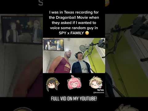 I got to Voice Act in SPY x FAMILY 😳🎉